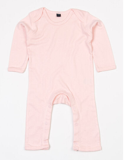 Baby Rompasuit in Powder Pink
