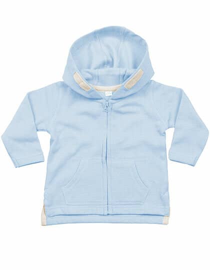 Baby Hoodie - Dusty Blue