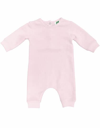 Baby Playsuit Longsleeve - Pink Colour