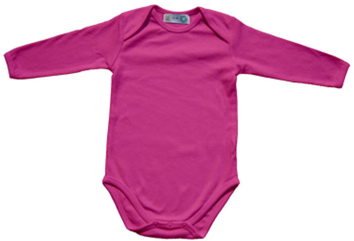 Bio Body Suite Long Sleeve - Cherry