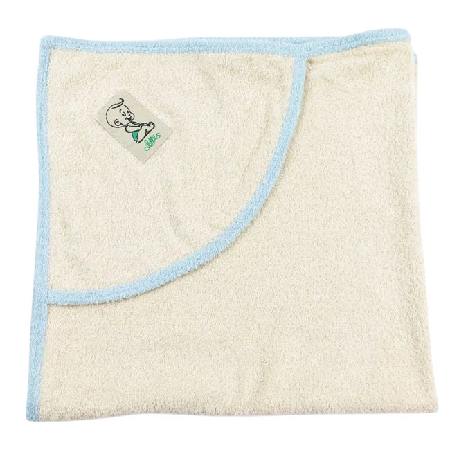 100% Organic Cotton Newborn Gift Set, Blue - Made in Germany
