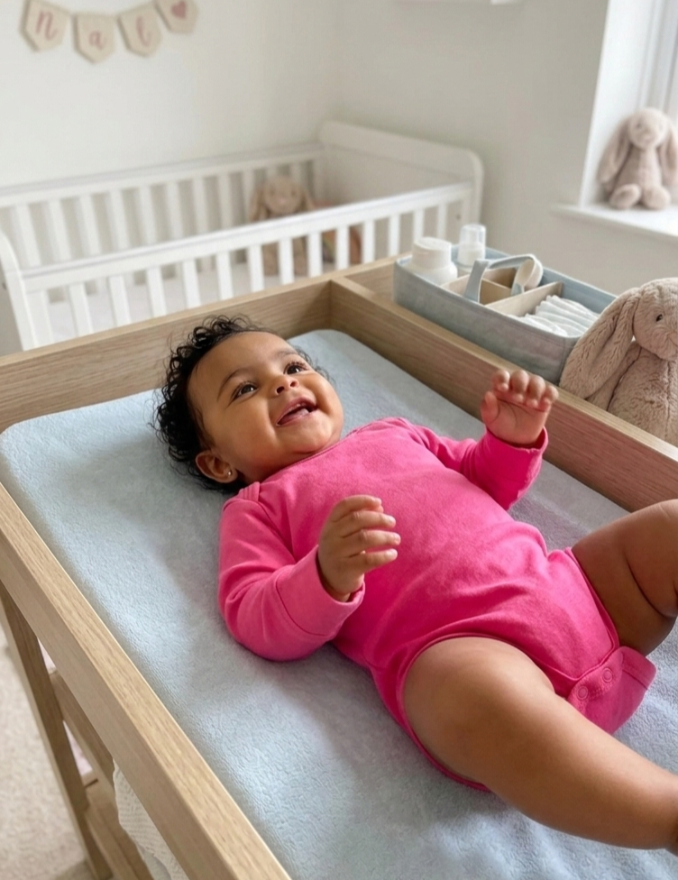 Long arm baby rompr organic cotton