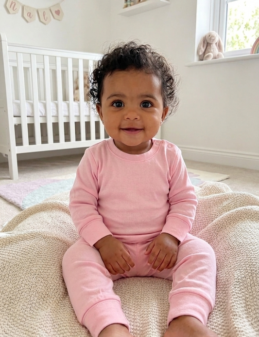 Baby PpJ for Girls in powder pink